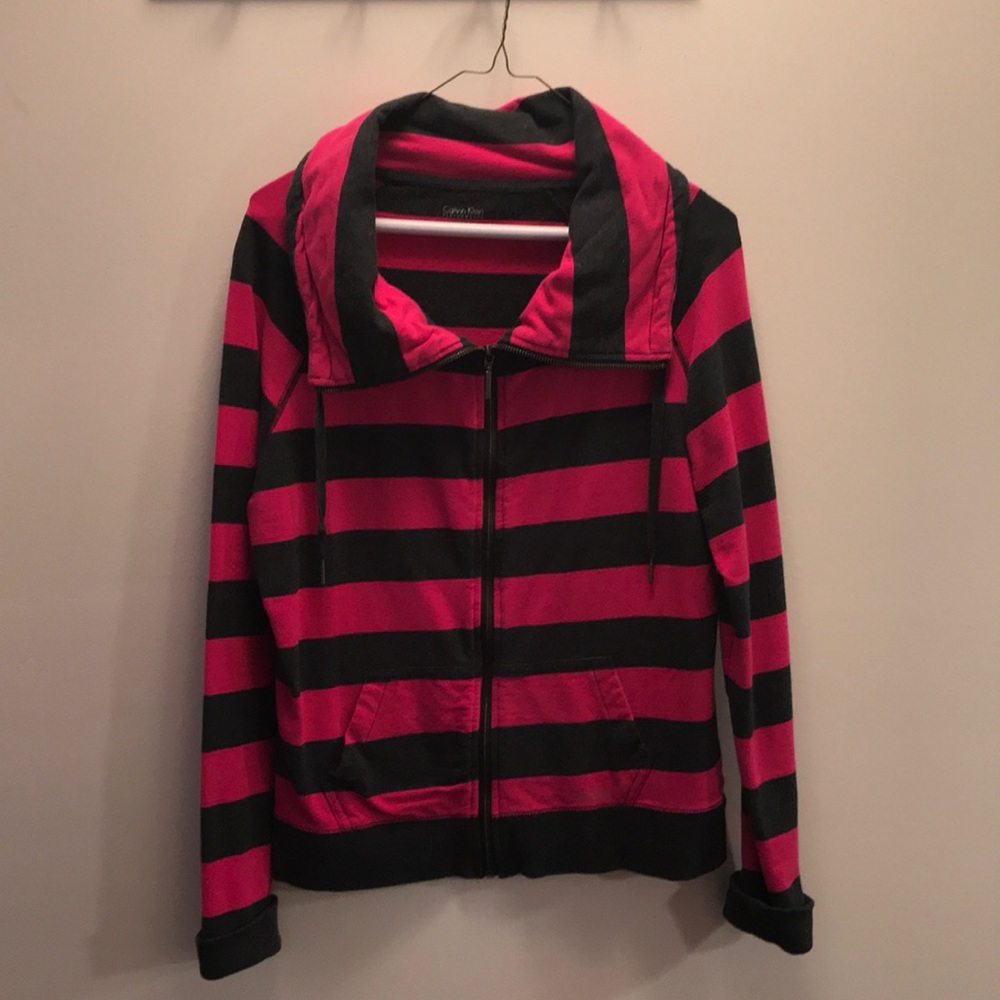 Calvin Klein zip up sweatshirt
